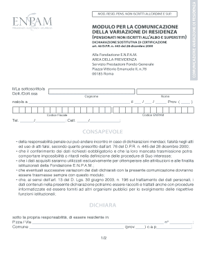 MOD. RESID. PENS. NON ISCRITTI ALL’ORDINE E SUP.