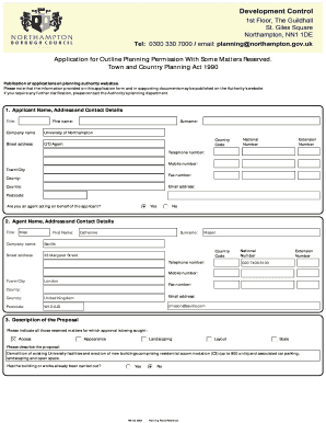 Outline Planning Permission Application