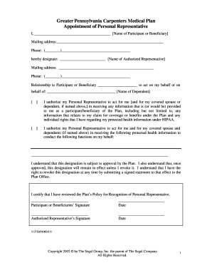 Greater Pennsylvania Carpenters Medical Plan Appointment