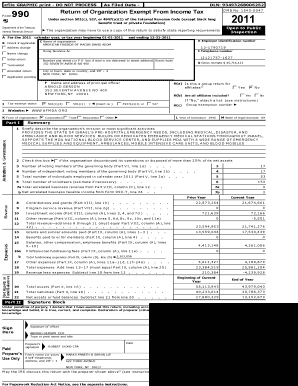 Form 990 Return of Organization Exempt From Income Tax