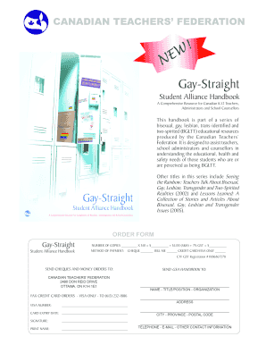 Gay-Straight Student Alliance Handbook