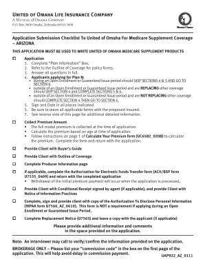 Medicare Supplement Application