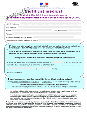 Certificat médical