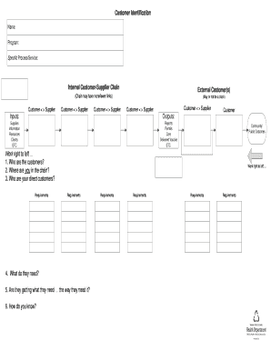 Customer Identification Form