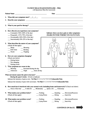 Patient Health Questionnaire PHQ