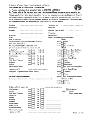 Patient Health Questionnaire