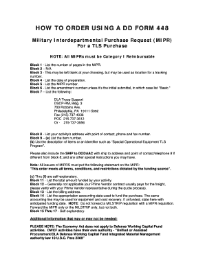 fillable online how to order using a dd form 448 fax email print dd form 448 fillable