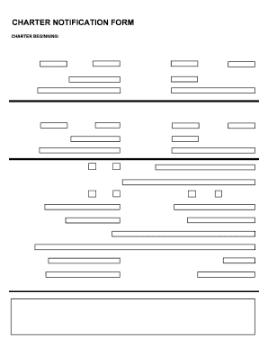 Charter Notification Form