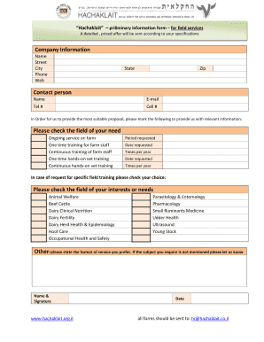 Form preview