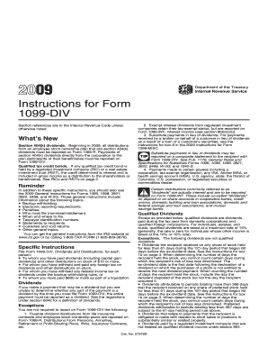 Instructions for Form 1099-DIV