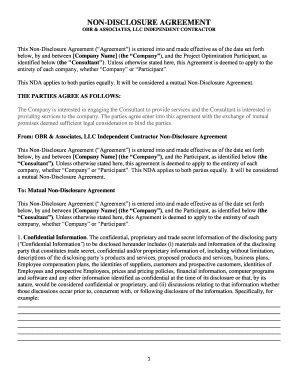 Mutual Non-Disclosure Agreement