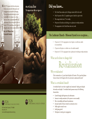 Transforming Churches Network Donation Form