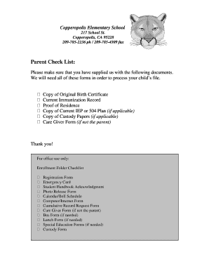 California Student Registration Form