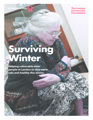 Surviving Winter Donation Form