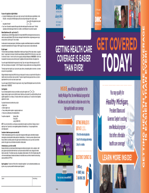 Michigan Medicaid Application Form