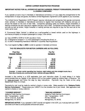 Unified Carrier Registration Form