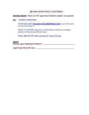 III Network Cover Sheet