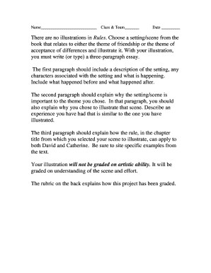 Rules Project Assignment