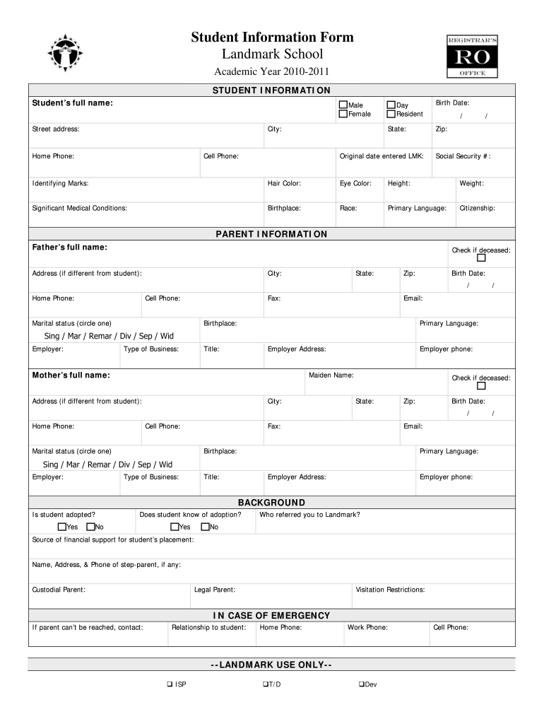 school students information Preview on Page 1.