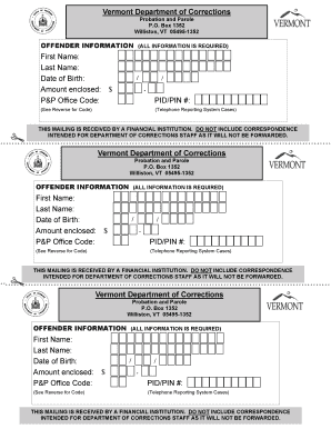 Fines and Fees Coupon Payment of Fines and Fees - doc vermont