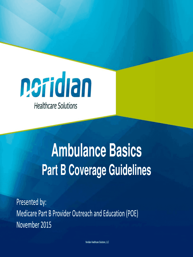 Fillable Online Ambulance Basics This basic introduction to Ambulance