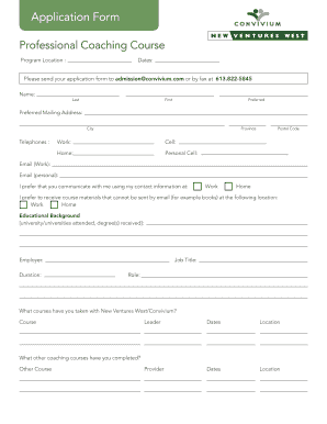 Form preview