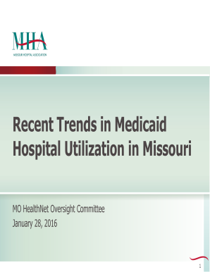 Fillable Online Recent Trends in Medicaid Hospital ...