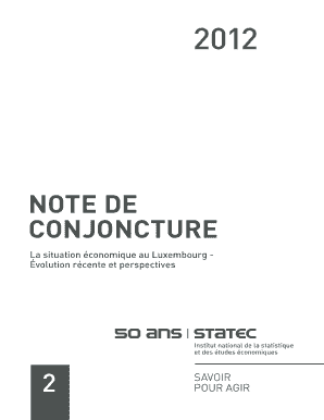 Note de coNjoNcture - statistiquespubliclu