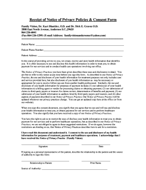 Healthcare Privacy Consent Form