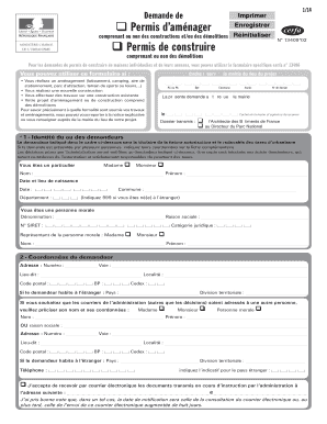 Récépissé de depôt d’une demande de permis de construire ou de permis d’aménager