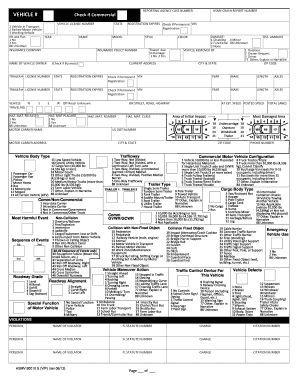 Florida Crash Report Form