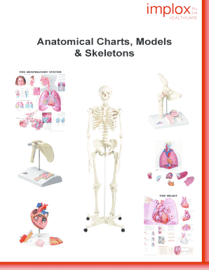 Fillable Online Anatomical Charts, Models Fax Email Print - pdfFiller