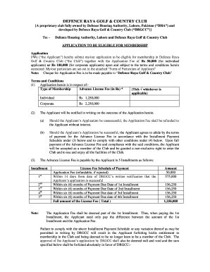 Used Defence Raya Membership For Sale - Fill Online, Printable
