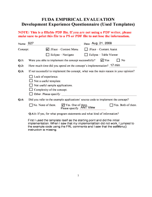 Form preview