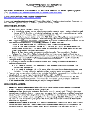 Undergraduate Transient Application