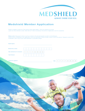Medshield Member Application Form