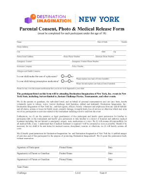 How to write a consent letter - Parental Consent Photo Medical Release Form - nydiorg