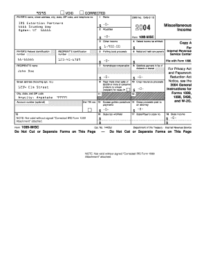 IRS Form 1099-MISC