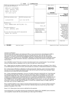 IRS Form 1099-MISC