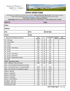 Form preview
