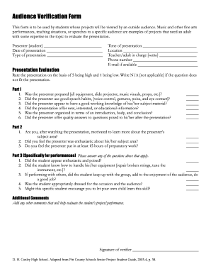 Form preview