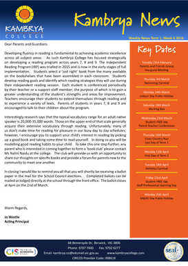 Camps Sports and Excursions Fund Application Form