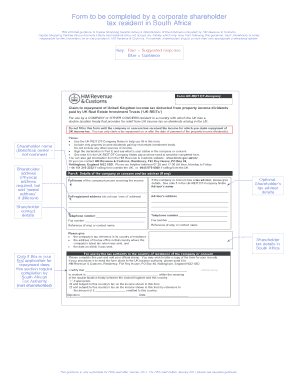 UK-REIT DT-Company Tax Repayment Form