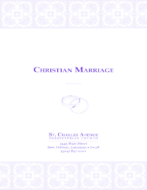 Christian Marriage Ceremony