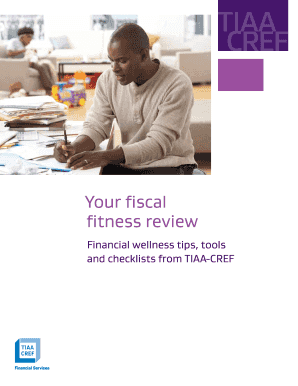 TIAA-CREF Financial Wellness Checklist