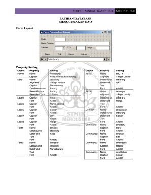 How to read boxplots - LATIHAN DATABASE MENGGUNAKAN DAO Form Layout - elista akprind ac