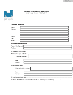 Form preview
