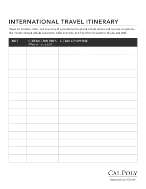 fillable online international calpoly