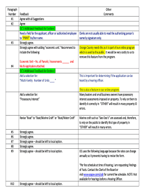 Orange County Feedback Form
