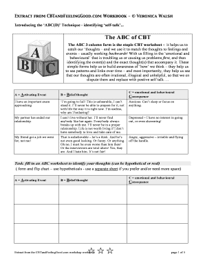 ABCD CBT Worksheet